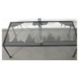 48" x 23" x 16" Tall Cast Iron Southwest Table