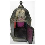 Moroccan Style Multi-Tone Pendant Table Lamp