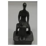7" Solis Copper Figural Statue