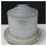 11" Vintage Galvanized Poultry Watering Can