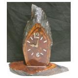 12.5" X 13" Wood Quartz Clock-Works