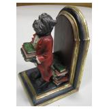 7.5" Resin Hand Painted Book End