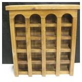 Wood Knick-Knack Shelf 13" X 3.5" X 20"