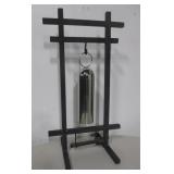 Asian Style Table Top Column Form Meditation Gong