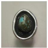 Sterling Silver Utah Turquoise Southwest Ring
