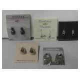 Lot Of 5 Pairs Miscellaneous Earrings