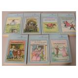 7 Vintage Laura Ingalls Wilder Paperback Books