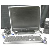 Acer Model AL1703sm Monitor, Keyboard & Speakers