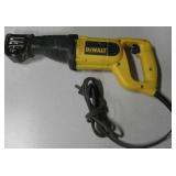DeWalt Company Yellow Reciprocating Saw