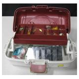 PLANO Tackle Box With Tackle - 14" x 7"  x6"