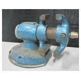 Blue Tone Craquelure Pattern Workshop Vice
