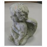 11" Pottery Angel Statue