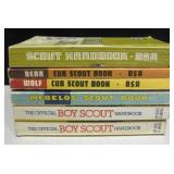 Lot of 6 Boy Scout Handbooks