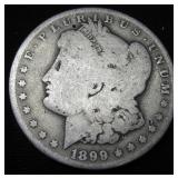 1899-O Silver Morgan Dollar - New Orleans Minted