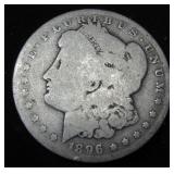 1896-O Silver Morgan Dollar - New Orleans Minted