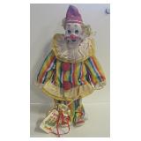 16.5" Tall Clown Doll