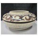 12.5" Diameter Ceramic Vase - 7" Tall
