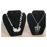 2 Fashion Necklaces - With Displays