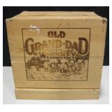 Old Grand-Dad Whiskey Wood Box