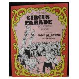 1981 Souvenir Circus Parade Coloring Book