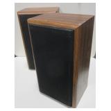Pair Of Magnavox Stereo Speakers - 14" Tall
