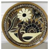 12.5" Diameter Mexican Pottery Serving Platter