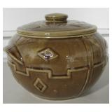 6" Monmouth Bean Pot With Western Designs