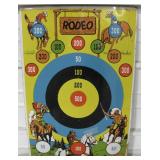 13" x 19" Vintage Tin Rodeo Game Target