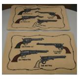 2 18" x 12" Colt Revolver Pillow Covers