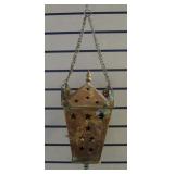 Vintage Iron Hanging Candle Holder