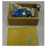 Professor Puzzle Marbles w/ Bag In Wood Box