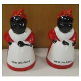 New Orleans "Mammy" Salt & Pepper Shakers