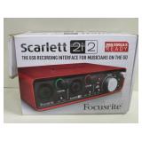 Focusrite Scarlett 2i2 USB Recording Interface