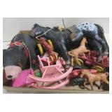 Toys - Horses, Bear, Tractors, Outhouse & More