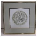 Carol Lummus LE Framed Lithograph 215/300