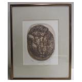 Signed & Numbered 97/100 Mixed Media Framed Art