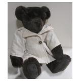 11" Tall Sitting Vermont Teddy Bear w/ Jacket