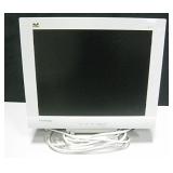 17" Flat Screen Monitor - Powers Up