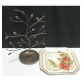12" Tray &  16" Jewelry Tree