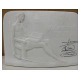 1985 Lladro Collectors Society Porcelain Plaque