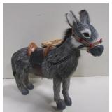 7" Tall Mexican Burro Figurine - Missing 1 Basket