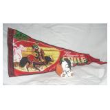 Isleta Pottery Skunk & Recuardo De Chile Pendant
