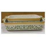 2 New Lidia Baking Pans