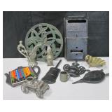Metalware - Vtg Mailbox, Trivet, Wall Decor, etc