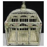 Wire & Wood Birdhouse - 9" x 7" x 12"
