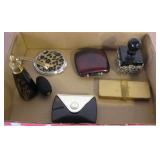Lot Of Compacts & Perfume Bottles