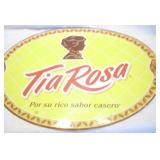 24" x 18" Tia Rosa Tin Sign