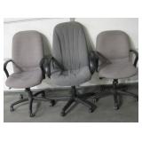Lot Of 3 Rolling Office Chairs