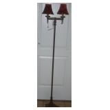57" Deco Cast Iron Floor Lamp