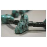 Vintage Turquoise & Bead Southwestern Necklace